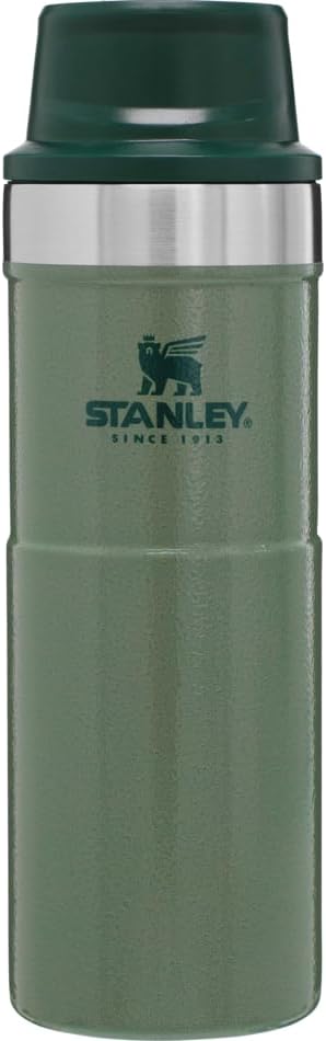 Stanley Classic Trigger Action Travel Mug 16 oz  20 oz –Leak Proof + Packable Hot  Cold Thermos – Double Wall Vacuum Insulated Tumbler for Coffee, Tea  Drinks – BPA Free Stainless-Steel Travel Cup